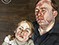 Lucian Freud "A Man and his Daughter" 1963-1964 Oil on Canvas 61cmx61cm