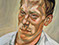 Lucian Freud "A Painter - Red Haired Man ll" 1962 Oil on Canvas 91.5cm x 71cm
