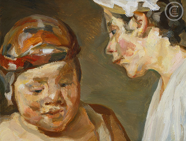 "After Chardin (Small)" 1999 Oil on Canvas 15.2cmx20.3cm