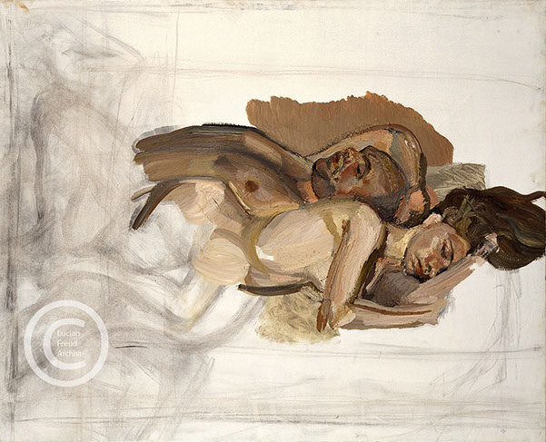 "And the Bridegroom (Abandoned) 1993 Oil on Canvas 72.3cmx108cm