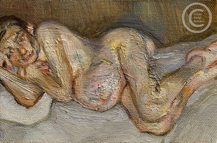  "Before the Fourth" 2004 Oil on Canvas 10.2cmx15.2cm