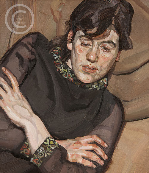 Lucian-Freud-"Bella"-1981-Oil-on-Canvas-35.5cmx30cm
