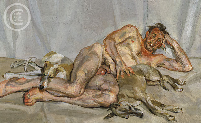 "David Pluto and Eli" 2001 Oil on Canvas 25.7cmx41.9cm