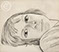 Lucian Freud 'Drawing from Flyda' 1947 Ink on Paper 12.7cmx13.9cm