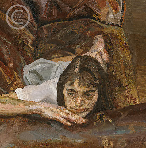  "Esther" 1989 Oil on Canvas 25.5cm x 25cm