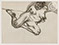 Lucian Freud "Girl Sitting" 1987 Etching (ed of 50) 53cmx70.5cm