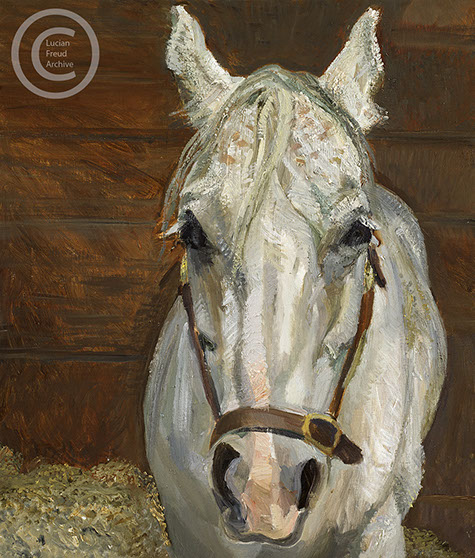 "Grey Gelding" 2003 Oil on Canvas 71.1cmx60.9cm