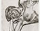 Lucian Freud "Head and Shoulders of a Girl" 1990 Etching (ed of 50) 69.5cmx54.5cm