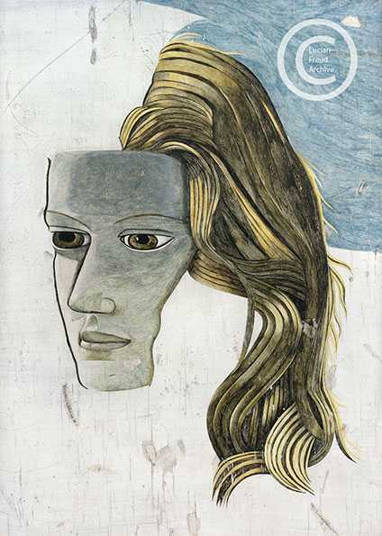 Lucian Freud "Head of a Girl"  1946  Oil on Panel   30.5cm x 23cm         