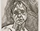 Lucian Freud "Head of a Naked Girl" 2000 Etching (ed of 46) 38cmx38cm