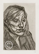 Lucian Freud Etchings 1985-1989