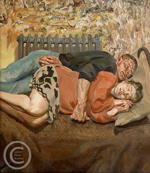 "Ib and her Husband" 1992 Oil on Canvas 168cmx147cm