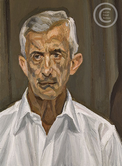  "Man in a White Shirt" 2002-2003 Oil on Canvas 55.8cmx45.7cm