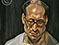 Lucian Freud "Man with Glasses" 1970 Oil on Canvas 61cmx61cm