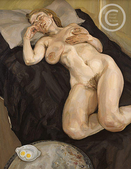 Lucian-Freud-"Naked-Girl-with-Egg"-1980-1981-Oil-on-Canvas-75cmx60cm
