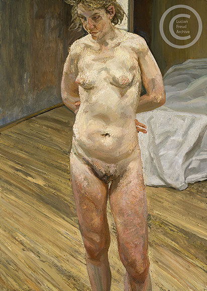 "Naked Portrait Standing" 1999-2000 Oil on Canvas 109.2cmx77.5cm