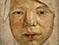 Lucian Freud "Portrait of a Youth - Fragment" 1956 Oil on Canvas 20.3cm x 20