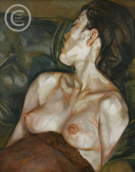 Lucian Freud "Pregnant Girl" 1960-1961 Oil on Canvas 91.5cm x 81cm