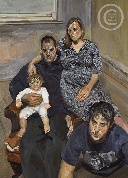 "The Pearce Family" 1998 Oil on Canvas 142.2cmx101cm