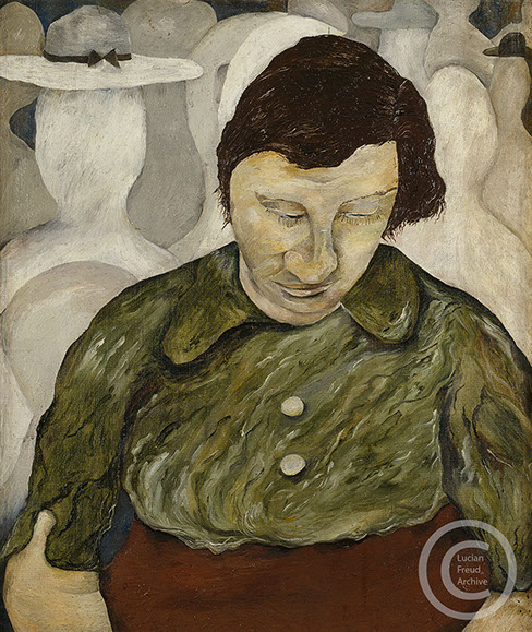 Painting by Lucian Freud 1930's Early work